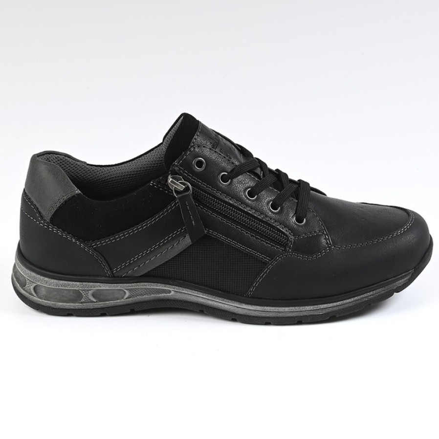 Homme RELIFE  | Chaussures Confort Homme Relife Noir